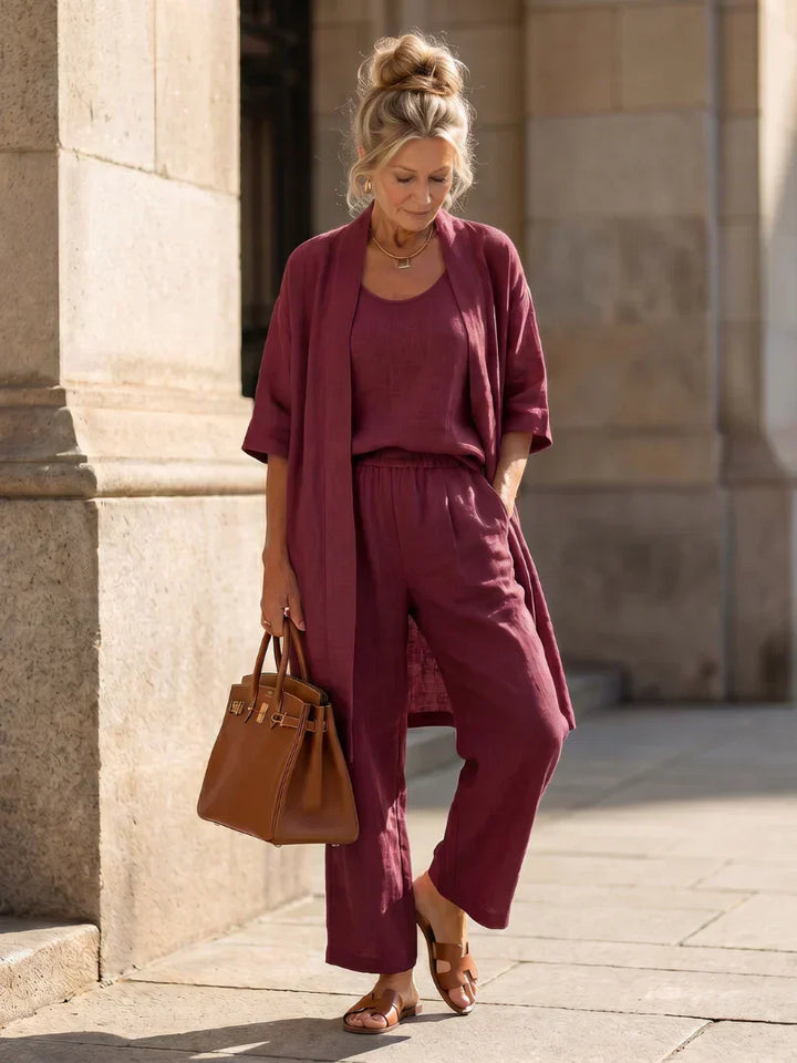 Linnea | Lightweight Linen Set