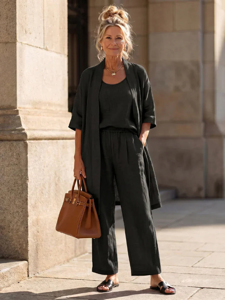 Linnea | Lightweight Linen Set
