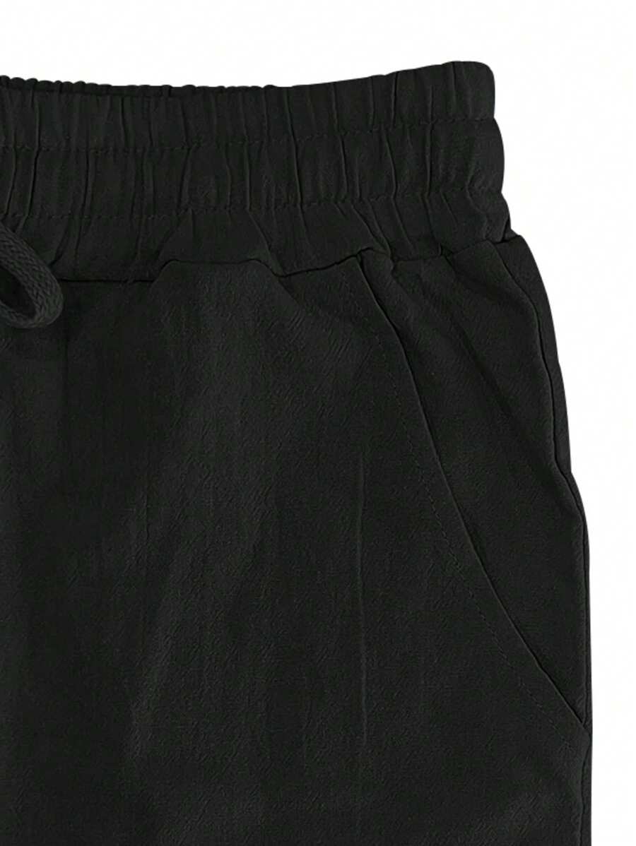 Mathis | Lightweight linen trousers with drawstring