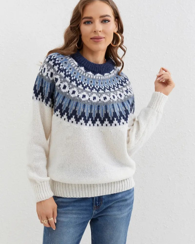ELEANOR - VINTAGE FAIR ISLE SWEATER
