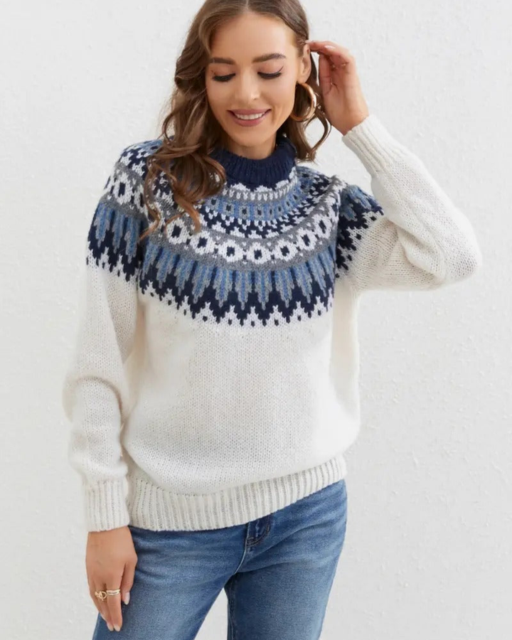 ELEANOR - VINTAGE FAIR ISLE SWEATER