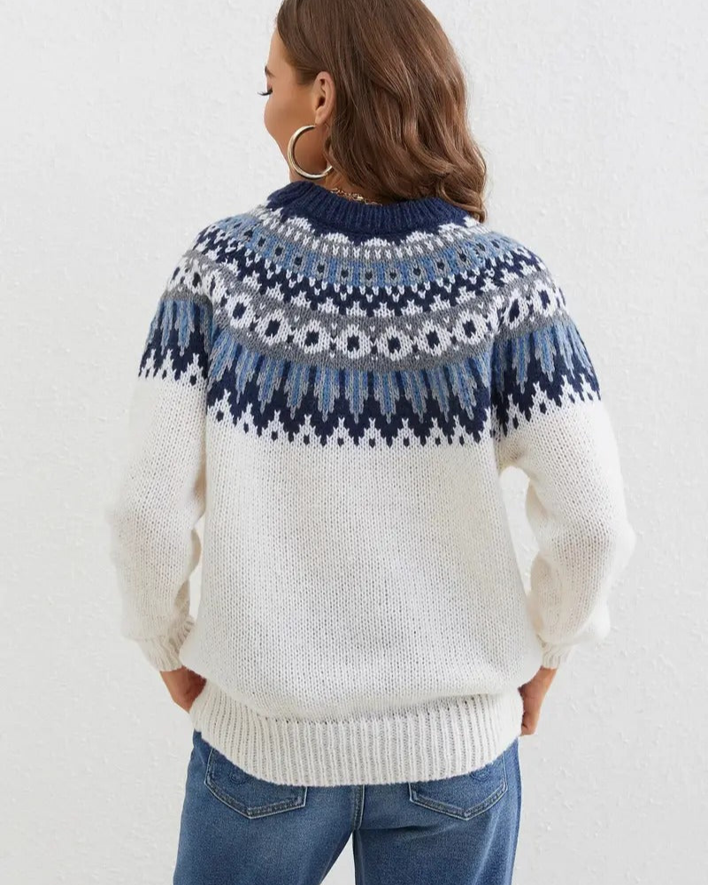 ELEANOR - VINTAGE FAIR ISLE SWEATER