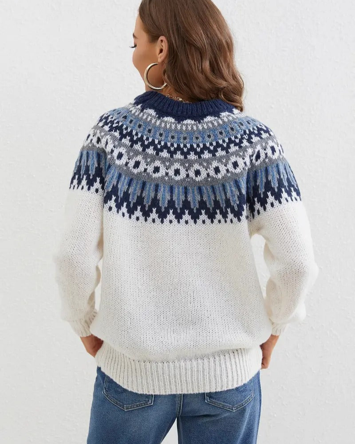 ELEANOR - VINTAGE FAIR ISLE SWEATER