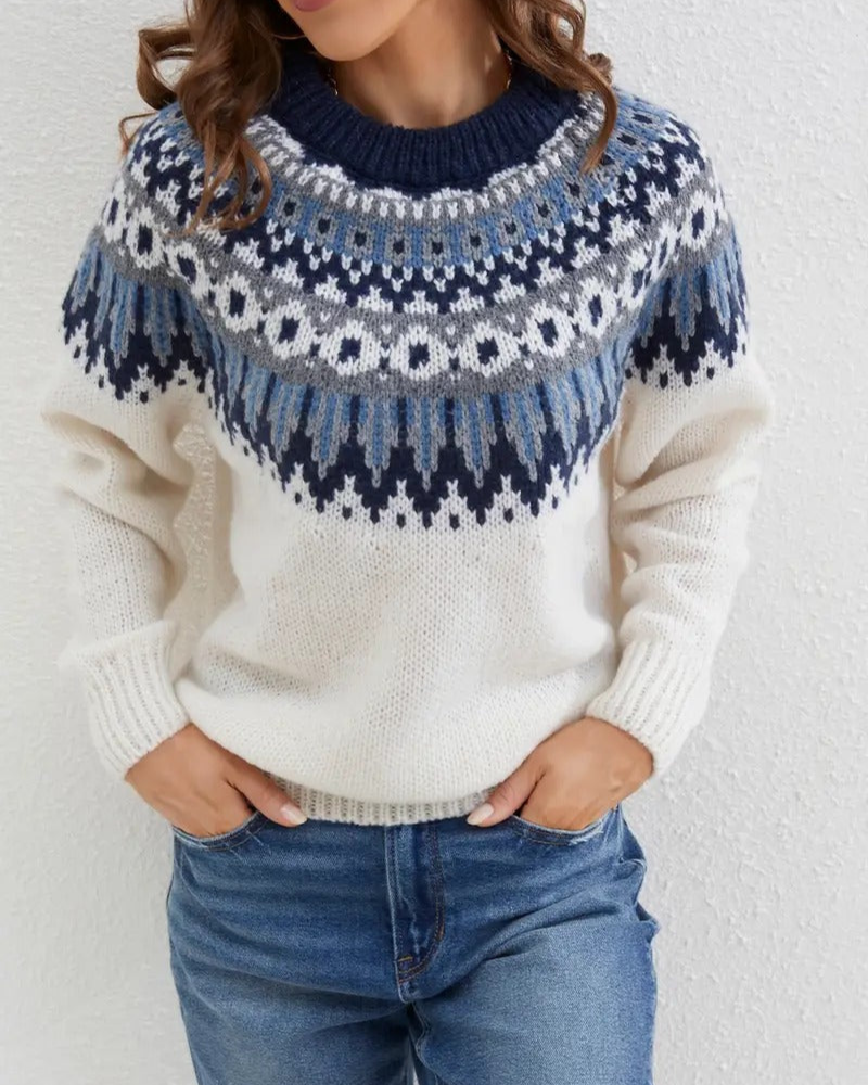 ELEANOR - VINTAGE FAIR ISLE SWEATER