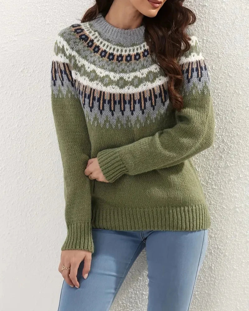 ELEANOR - VINTAGE FAIR ISLE SWEATER