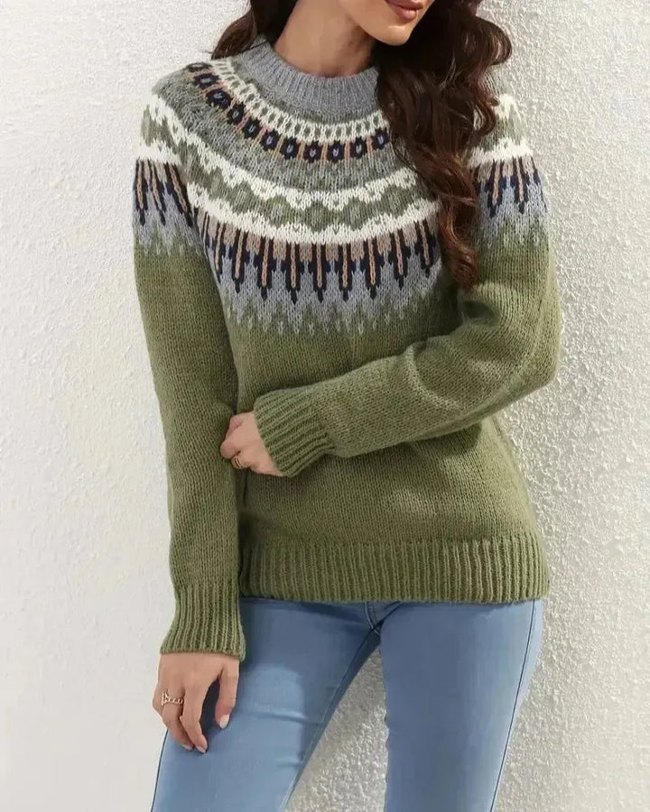 ELEANOR - VINTAGE FAIR ISLE SWEATER