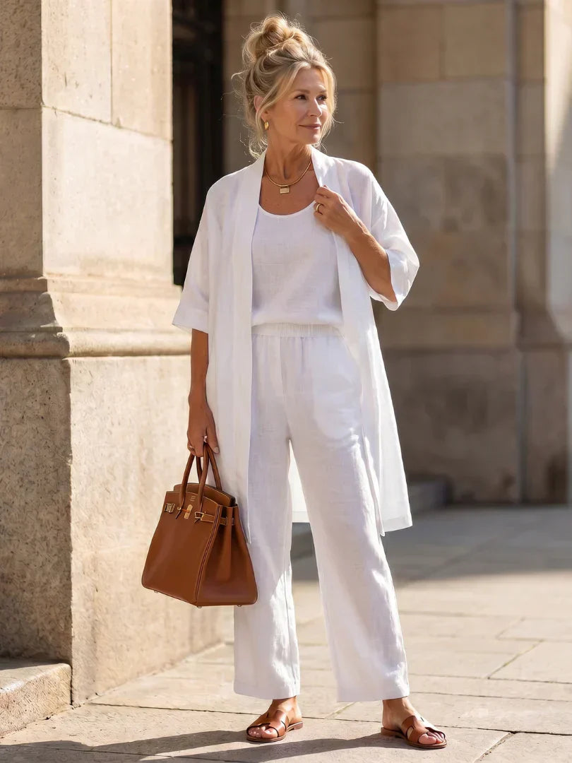 Linnea | Lightweight Linen Set