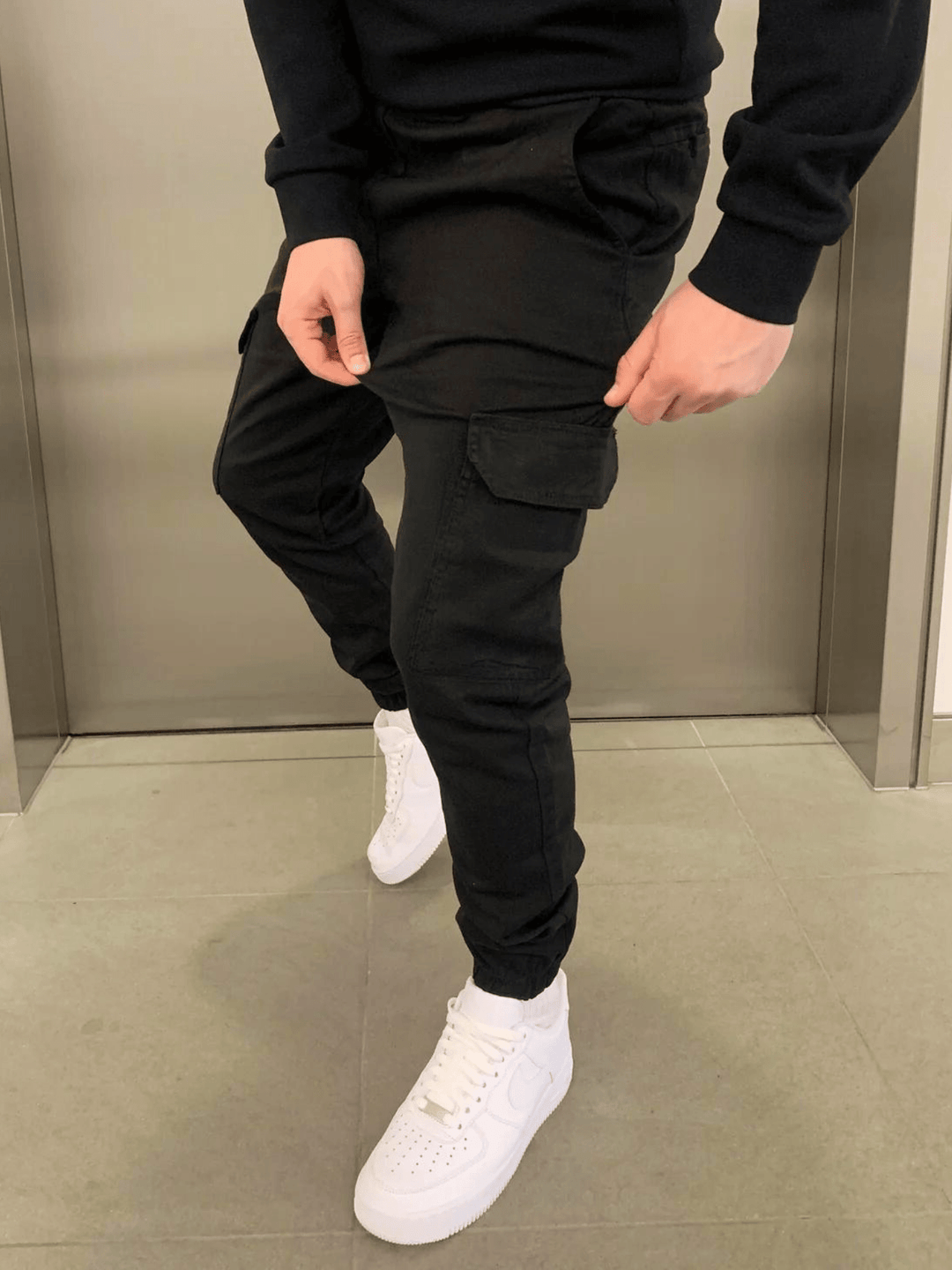 Tapered Cargo Pants