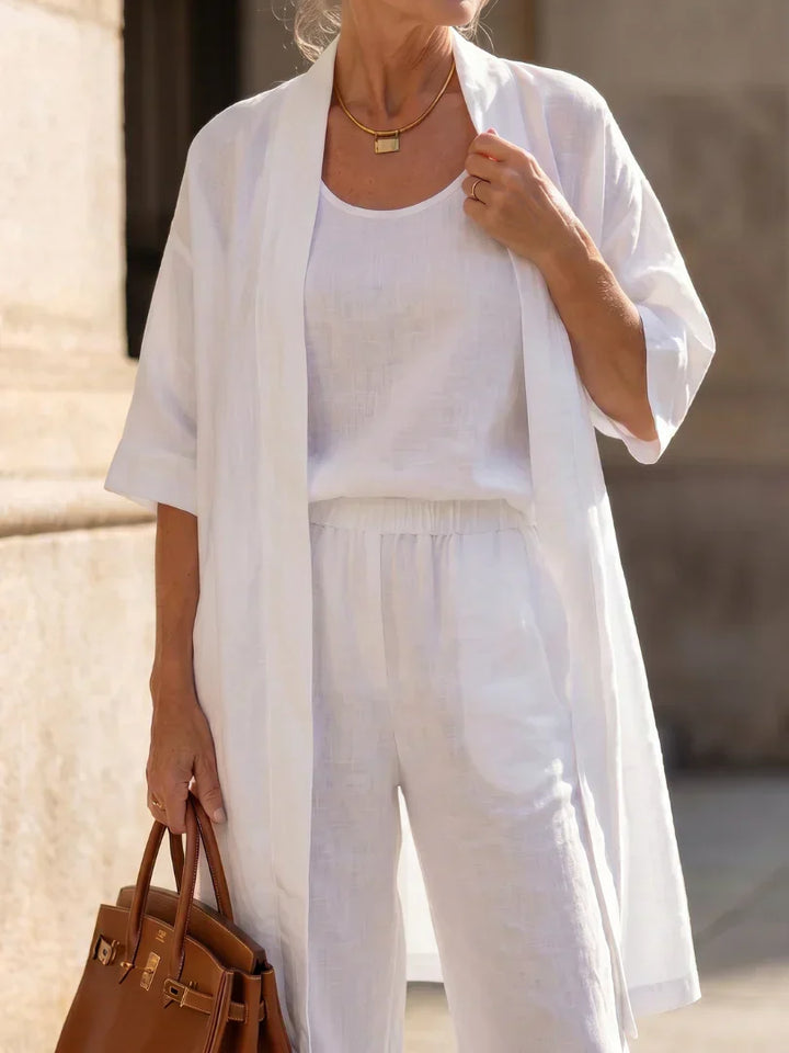 Linnea | Lightweight Linen Set