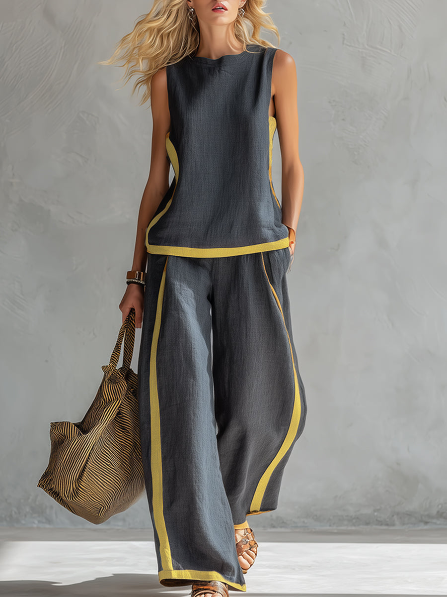 GRACE - COTTON LINEN SET