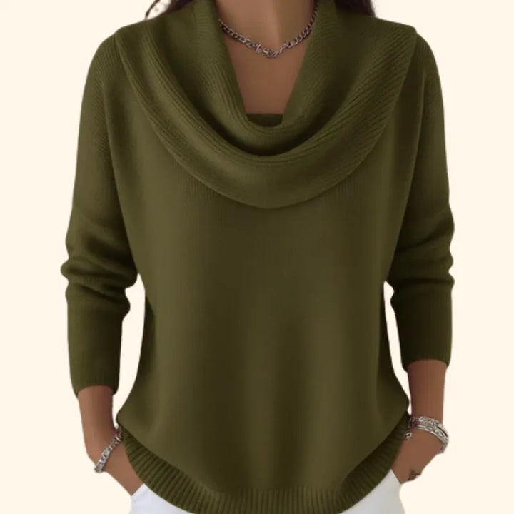 Juliette | Cowl Neck Jumper