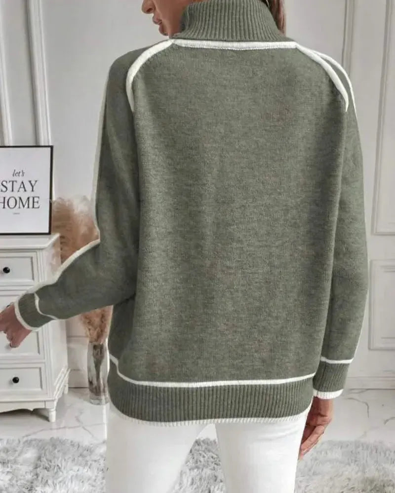 ALMA - ELEGANT KNIT PULLOVER