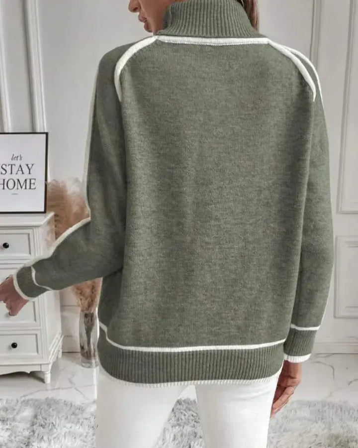 ALMA - ELEGANT KNIT PULLOVER