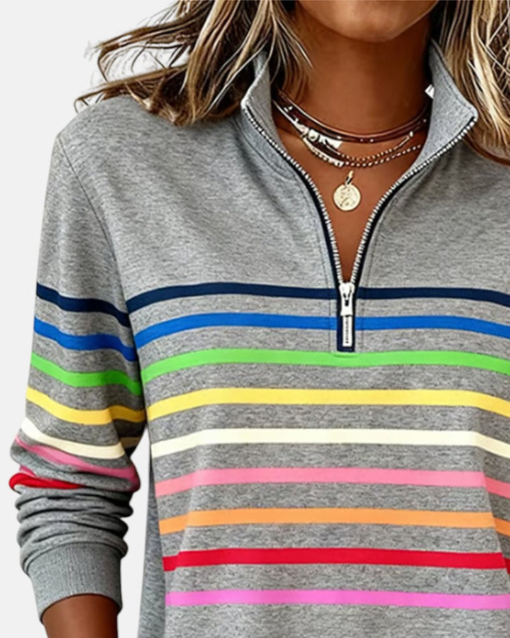 Vera | Comfortable Striped Sweater