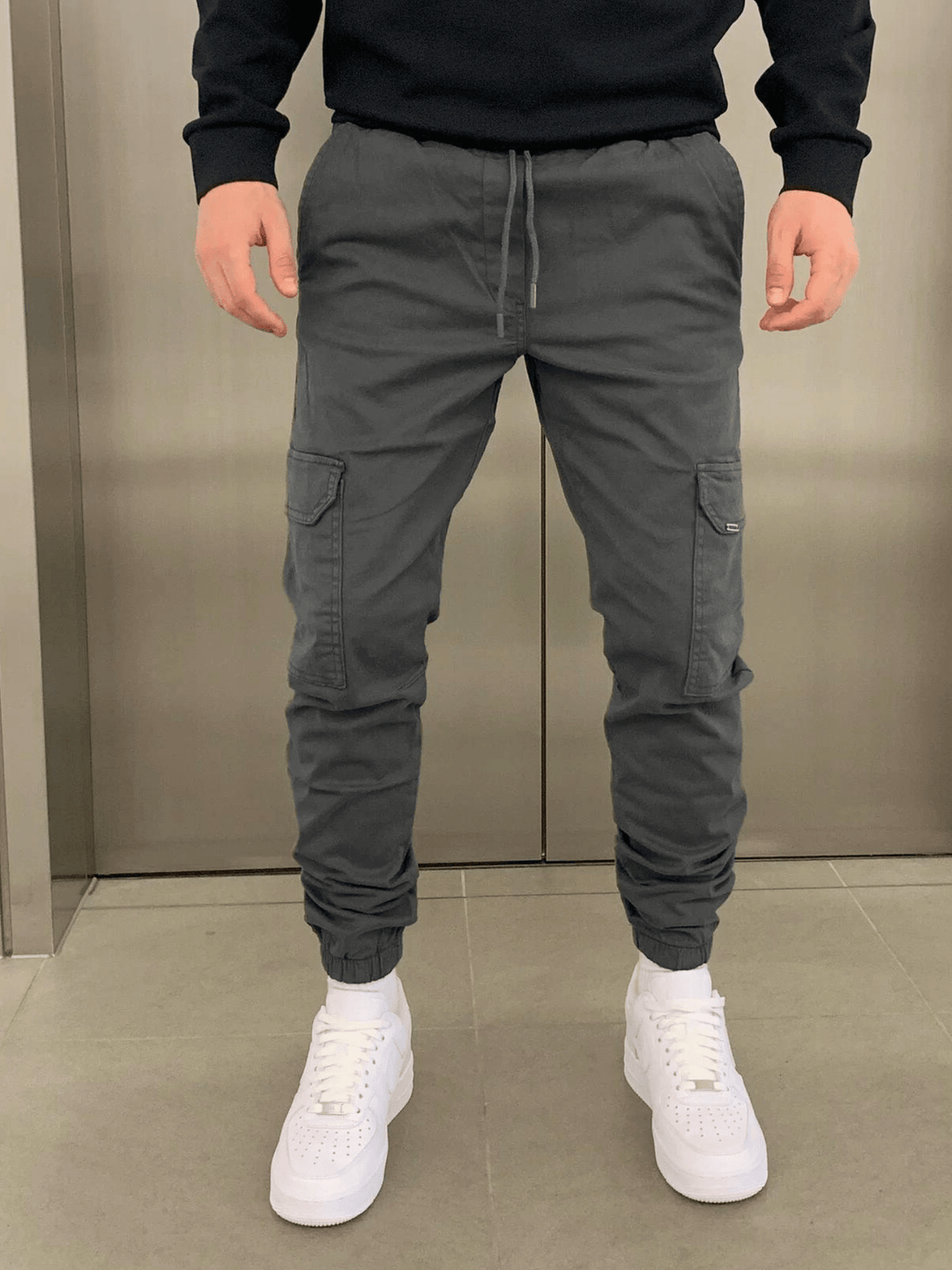 Tapered Cargo Pants