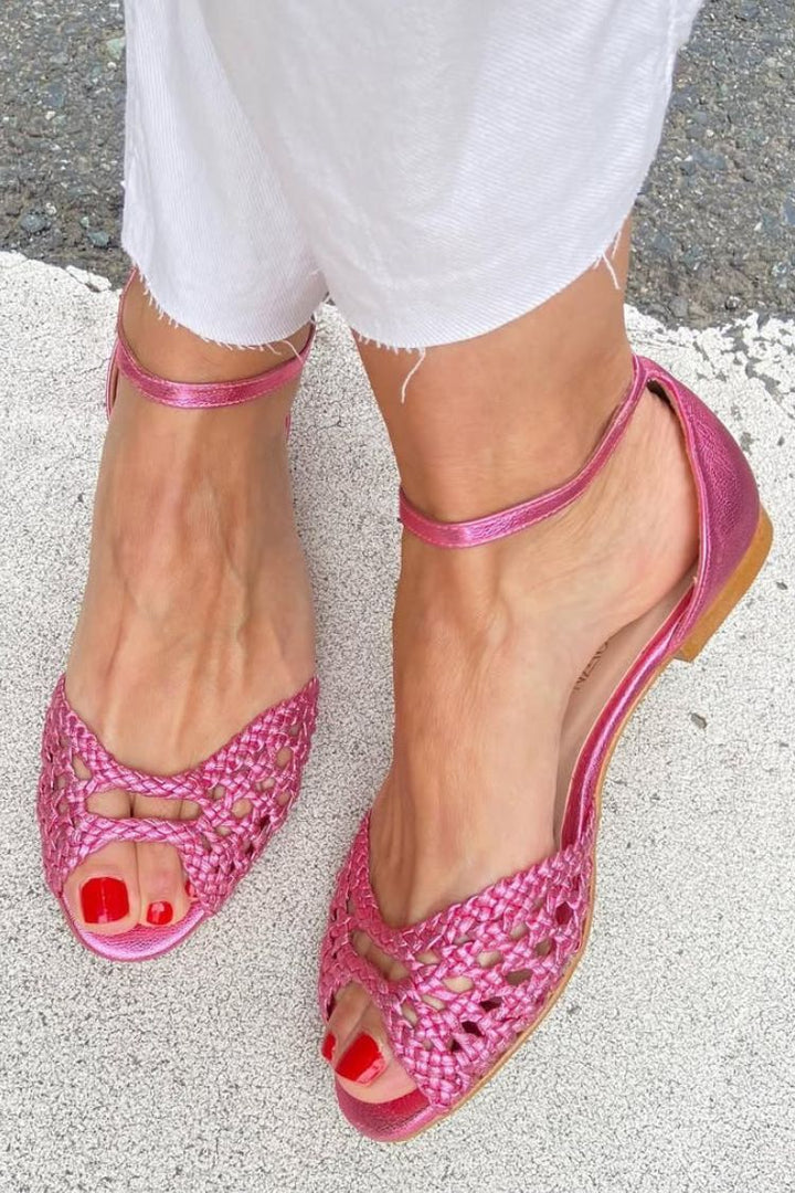 Isabelle – Woven Summer Sandals