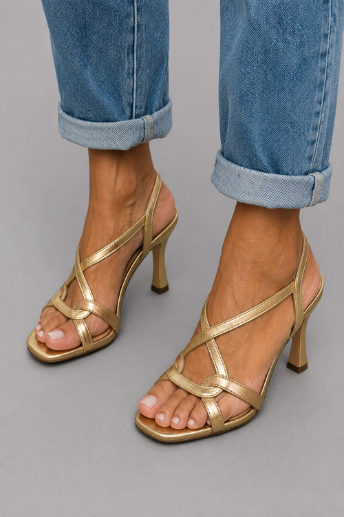Gemma- Golden Summer Charm Sandals