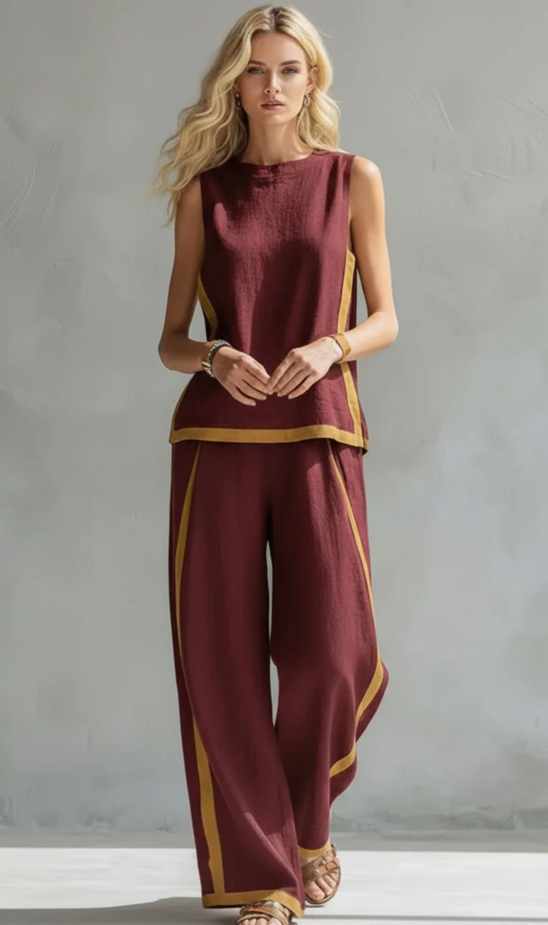 GRACE - COTTON LINEN SET