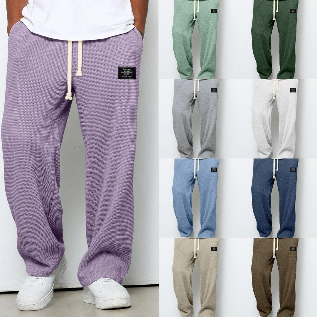 Comfortable fit men's trousers