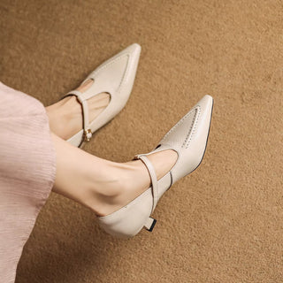 Tirea | Genuine Leather Heels