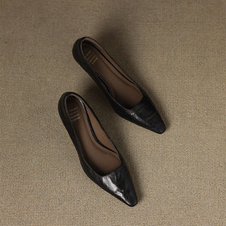 Zala | Genuine Leather Heels