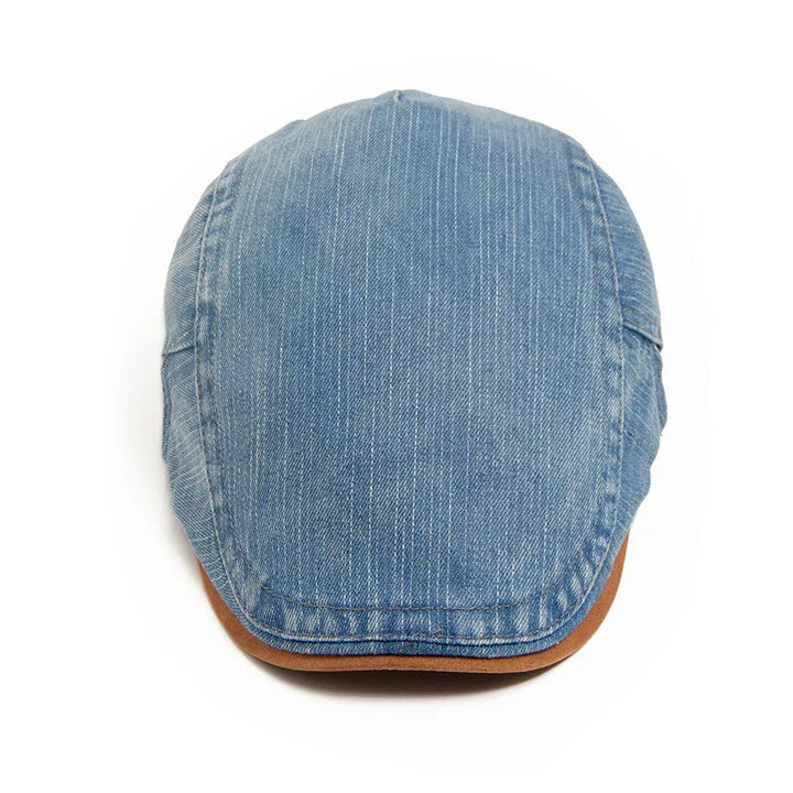 Cadre Dore | Premium Denim Flat Cap