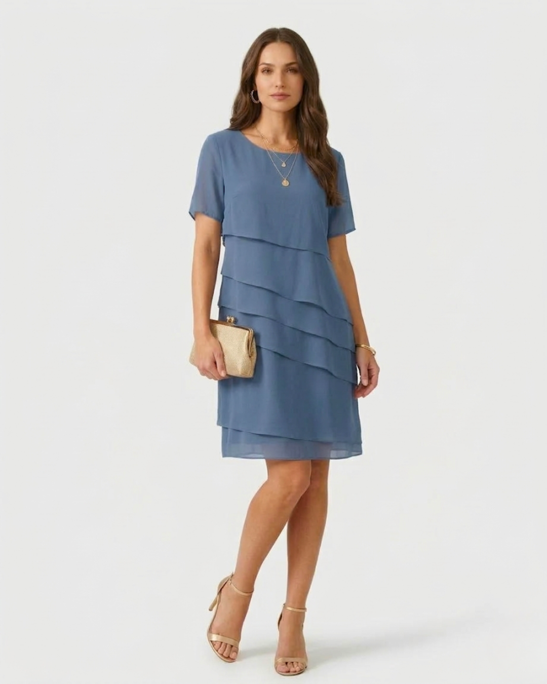 VELORA – CHIC SUMMER MIDI DRESS