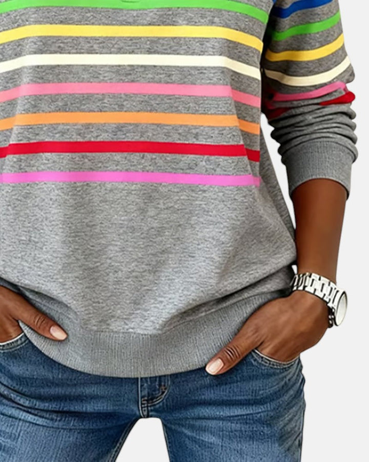 Vera | Comfortable Striped Sweater