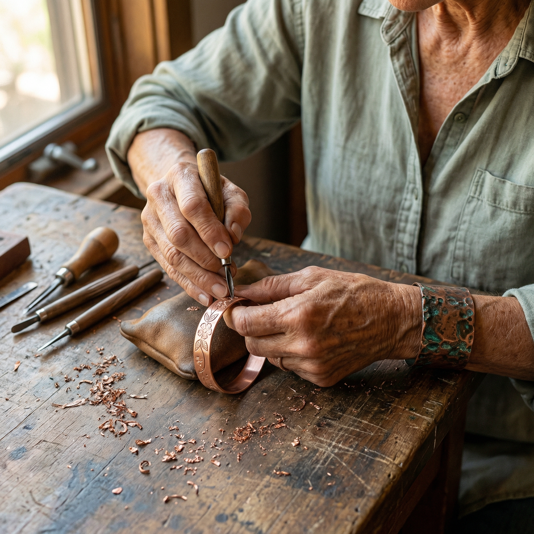 Bloom Copper Bracelet