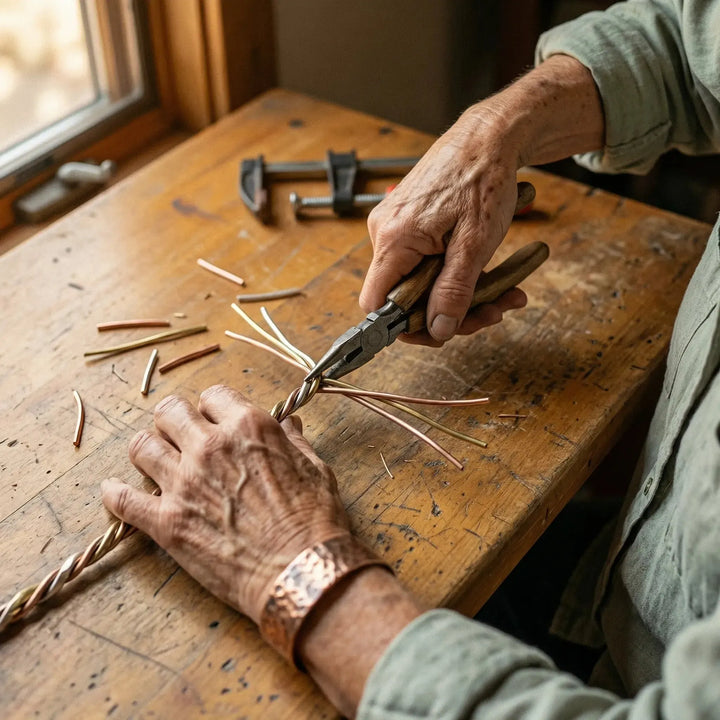 Trine Copper Bracelet