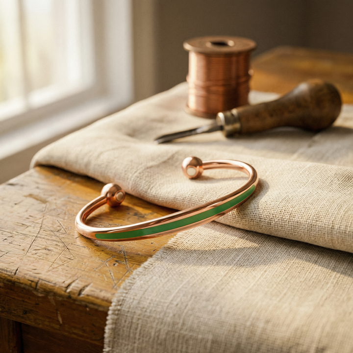 Patina Copper Bracelet