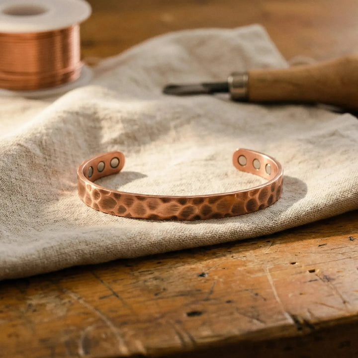 Crater Copper Bracelet