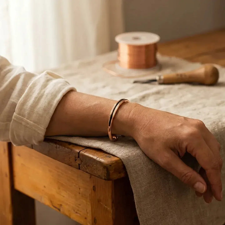 Spine Copper Bracelet