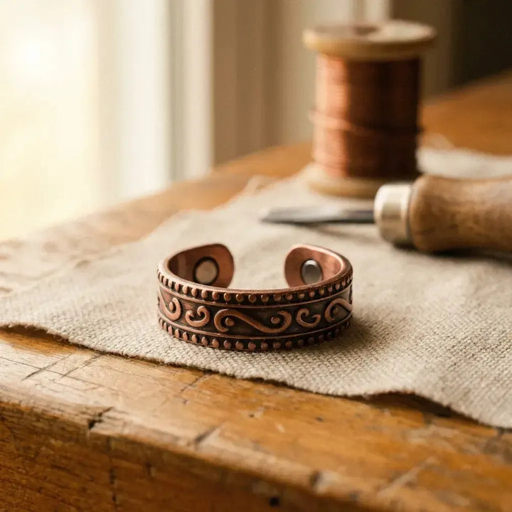 Tendril Copper Ring