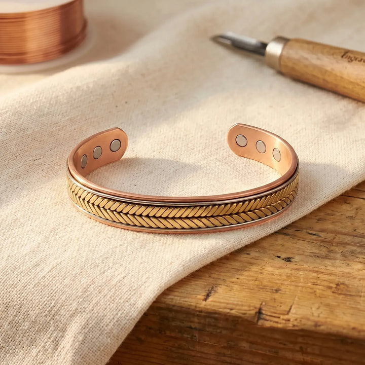 Sheaf Copper Bracelet