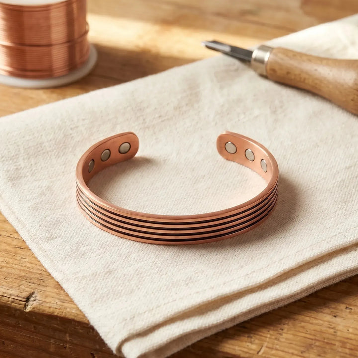 Stria Copper Bracelet