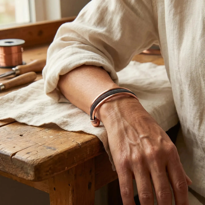 Lattice Copper Bracelet