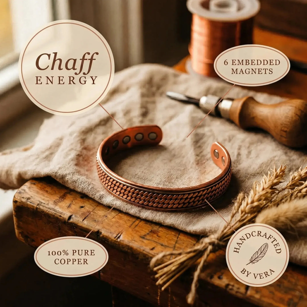 Chaff Copper Bracelet