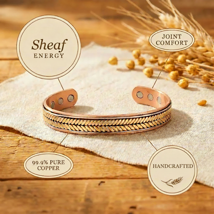 Sheaf Copper Bracelet