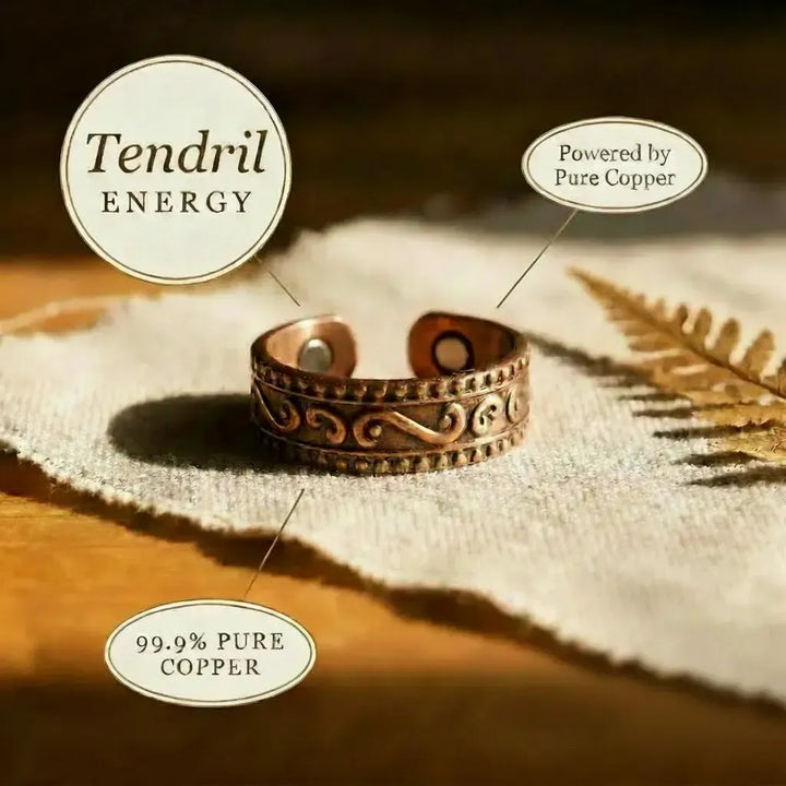 Tendril Copper Ring