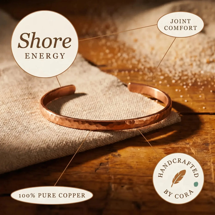 Shore Copper Anklet
