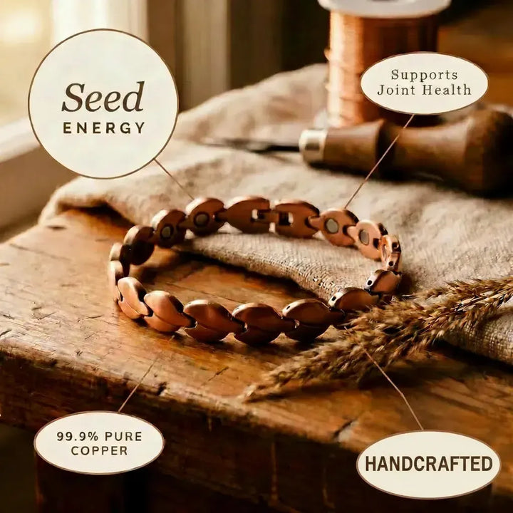 Seed Copper Anklet