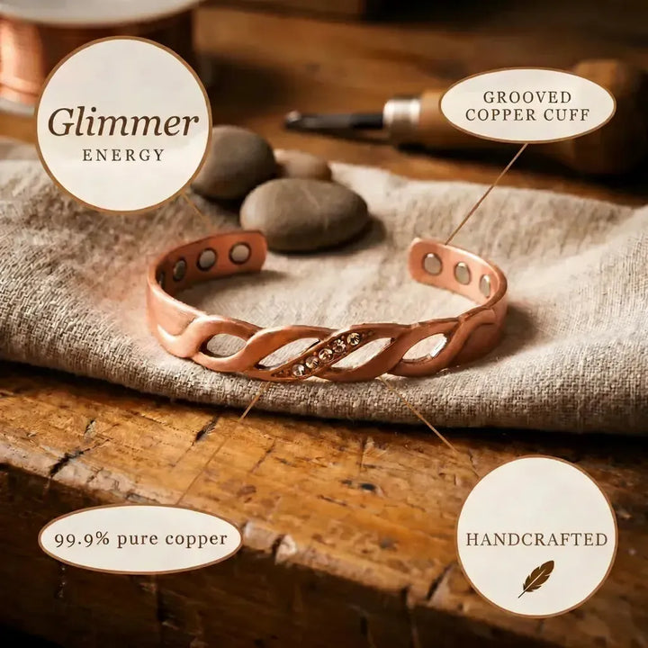 Glimmer Copper Bracelet