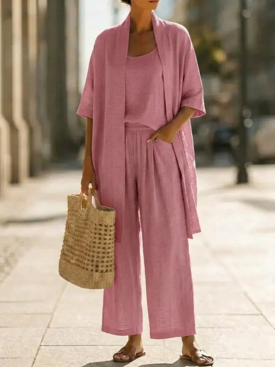 Linnea | Lightweight Linen Set
