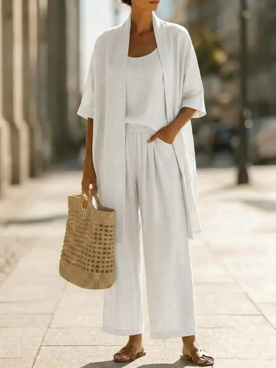 Linnea | Lightweight Linen Set